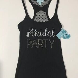 Betsey Johnson Bridal Party Tank Top